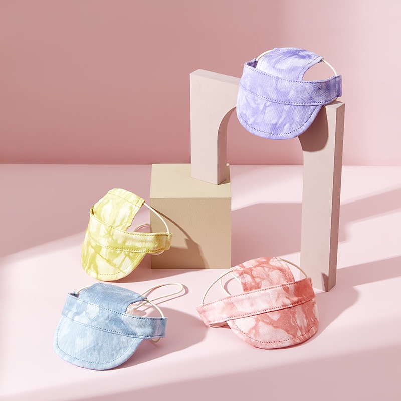 Chapéu Protecção solar colorida Ajustável Para