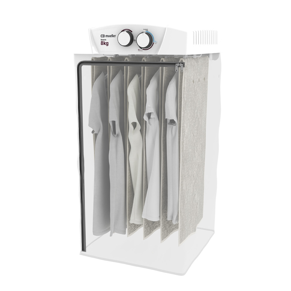 Secadora de Roupas Mueller Solaris 8kg 127V Branca