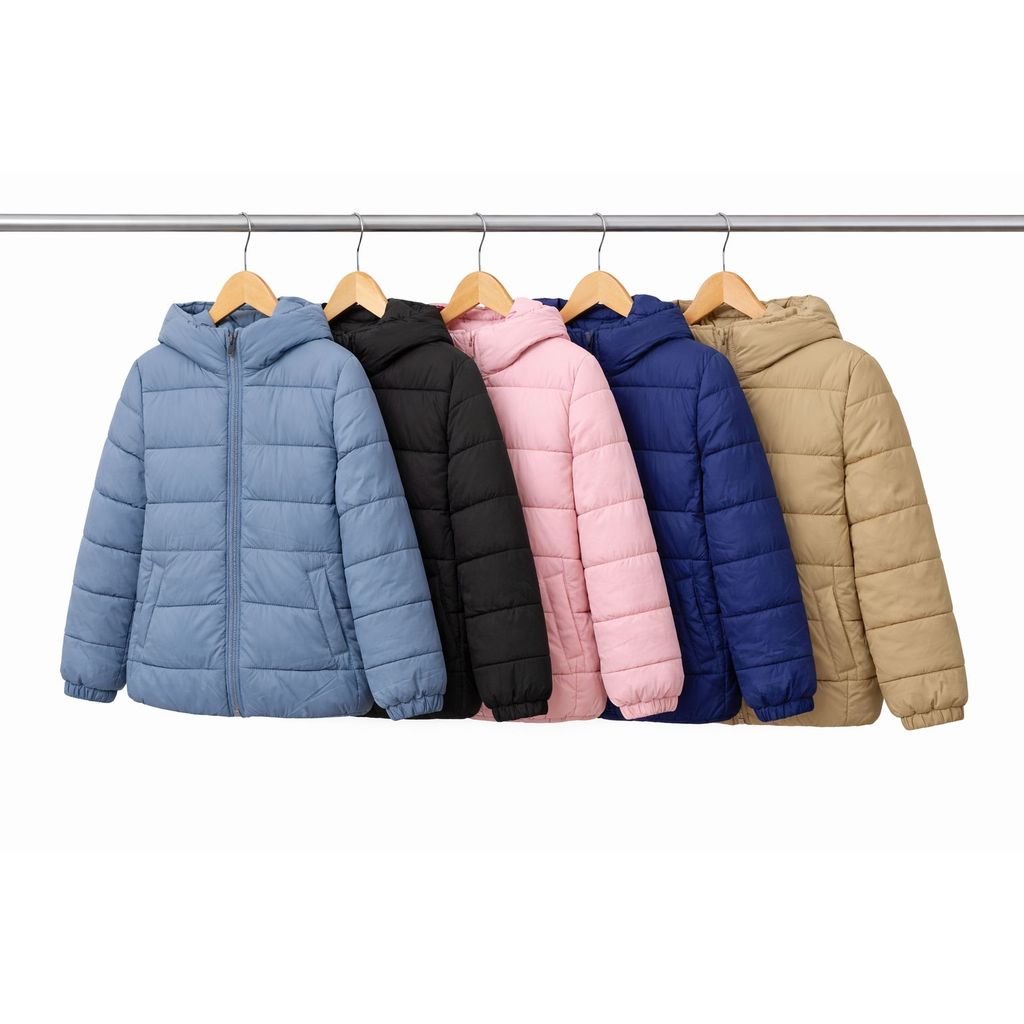 Jaqueta Puffer Infantil Impermeável Premium com C