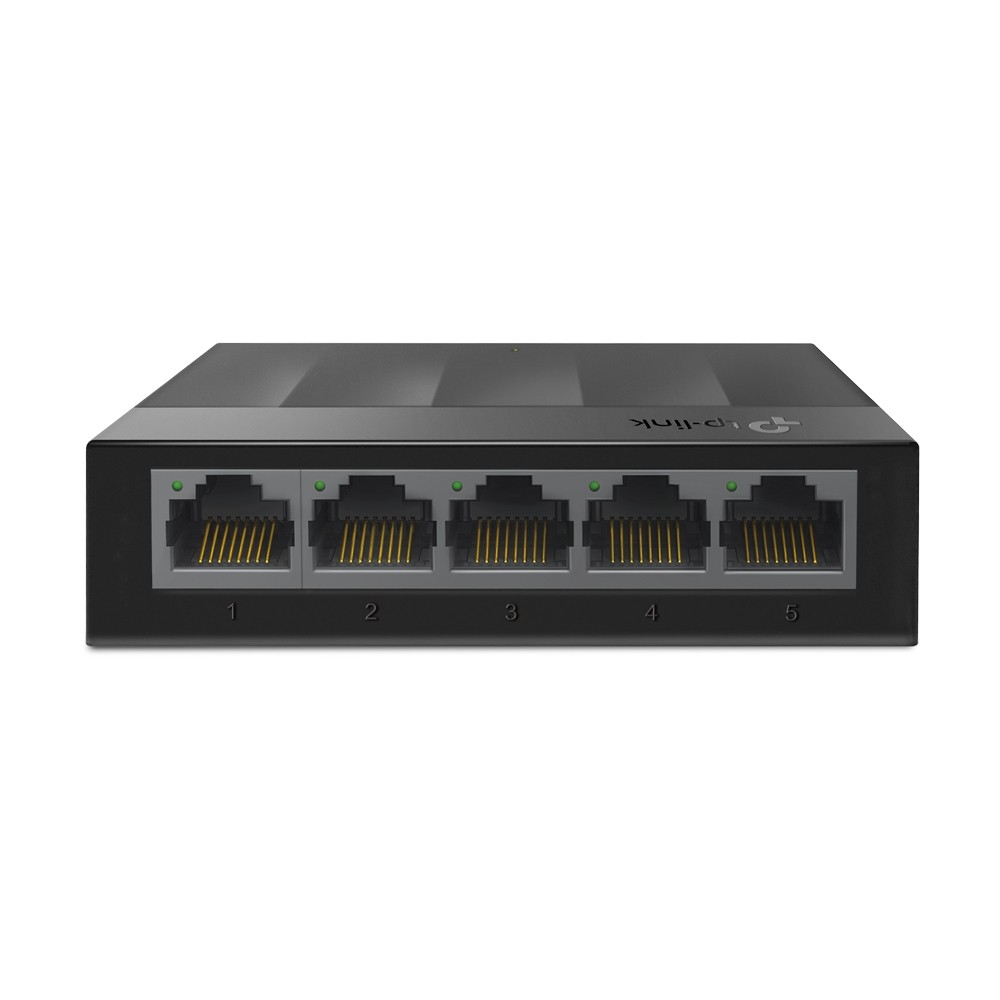 Switch Gigabit De Mesa Com 5 Portas Preto TP-Link 