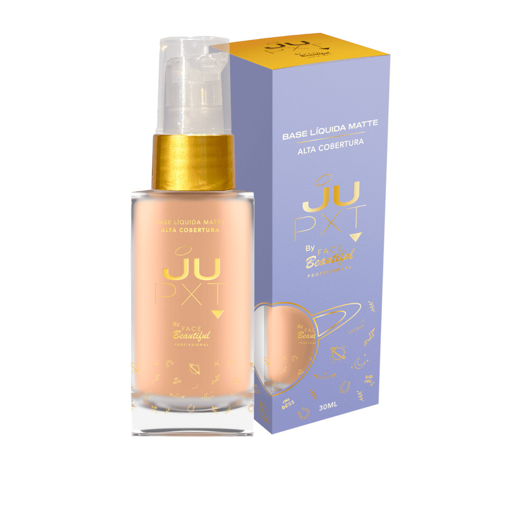 Base Liquida Matte Alta Cobertura JUPXT by Face Be