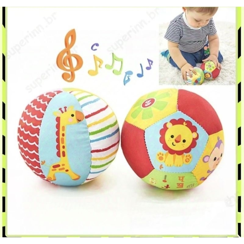 Bola De Brinquedo Cognitiva Animal Fisher-Price Co