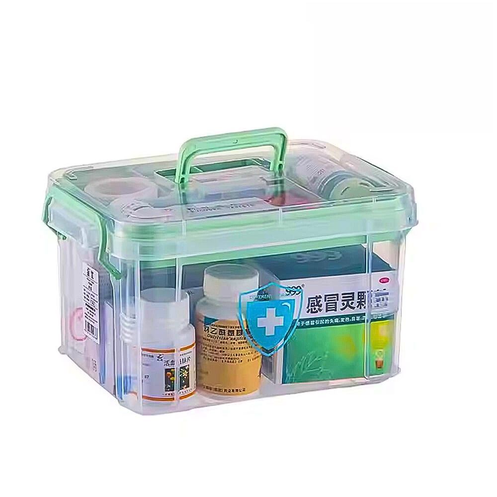 Caixa Porta Remédio Organizadora De Medicamentos 