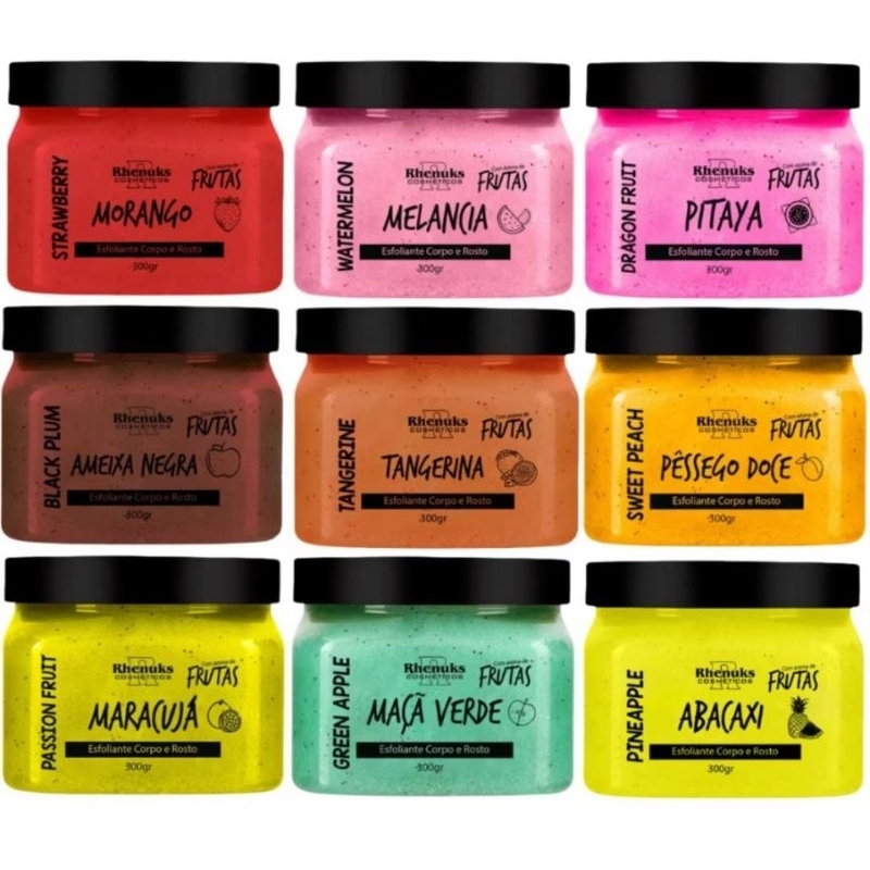 Esfoliante Rhenuks Limpeza Profunda Rosto e Corpo 