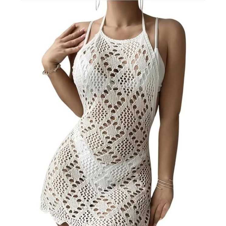 Saida de Praia Feminino Saida de Praia Branca Croc