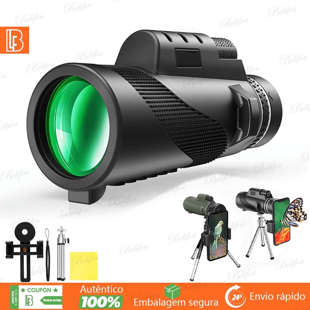 Telescópio De Telefone Celular 50X60 De Alto Dese