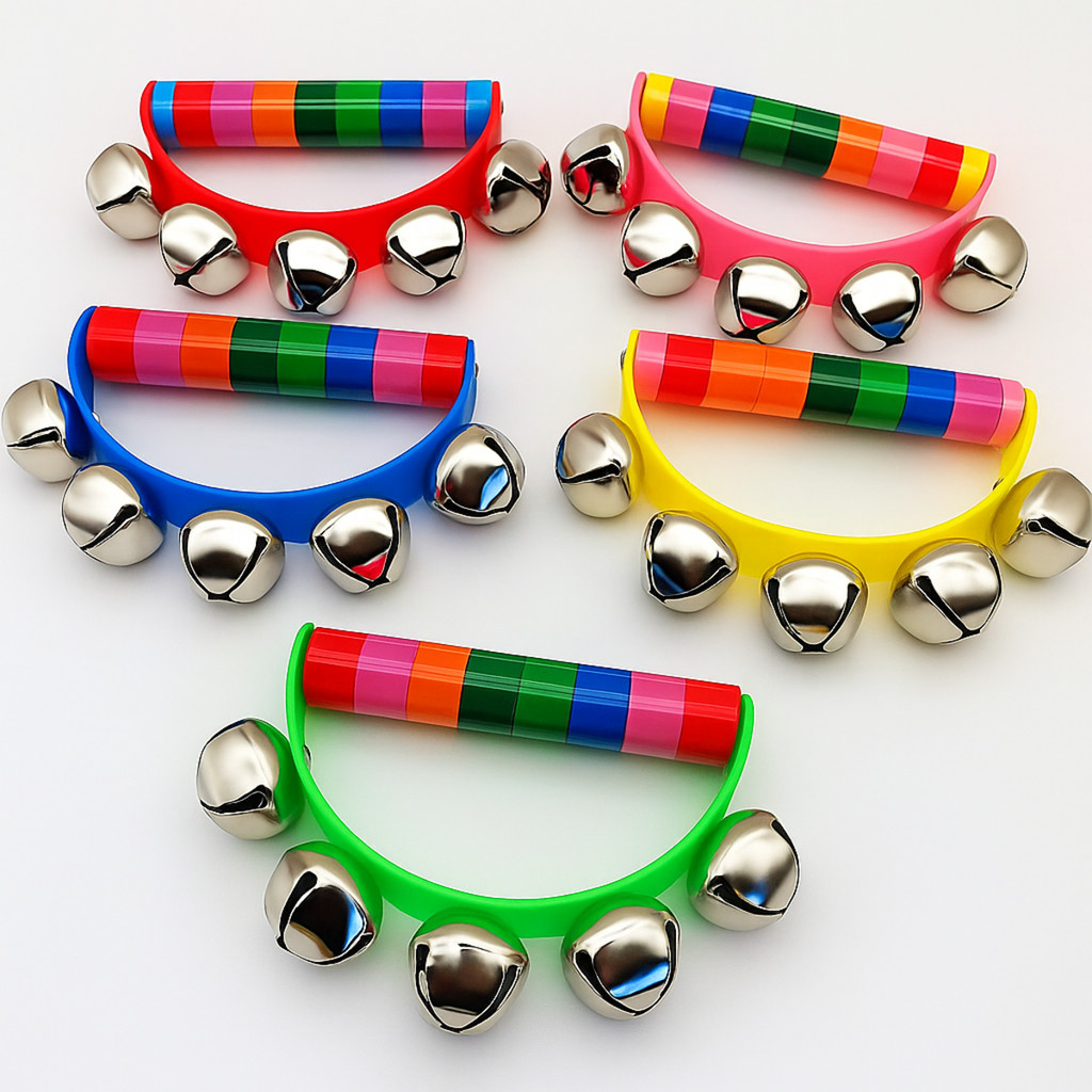 Brinquedo Chocalho Guizos Instrumento Musical Made