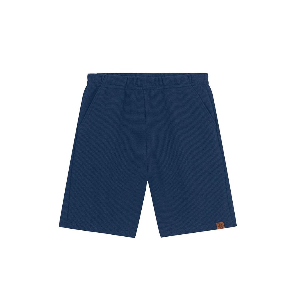 Bermuda infantil menino canelada Brandili