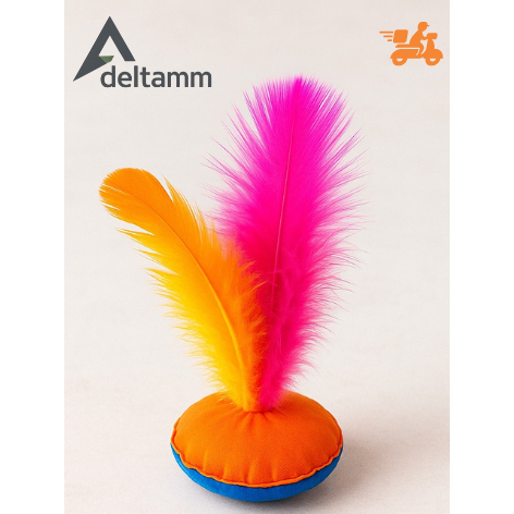 KIT Peteca Cores Sortidas Brinquedo Infantil Brind