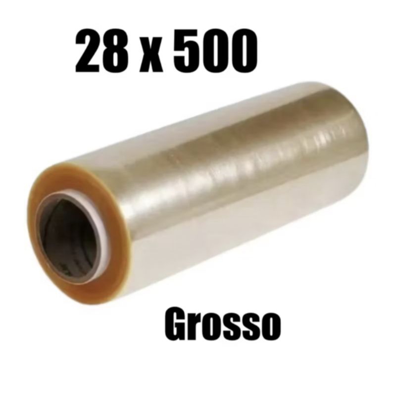 Bobina Plastico De Filme Pvc 28cm X 500 METROS EST