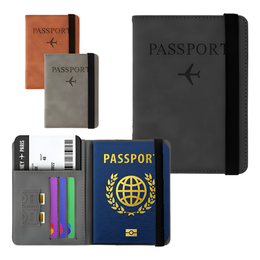 Carteira Porta Passaporte  Organizador Premium par