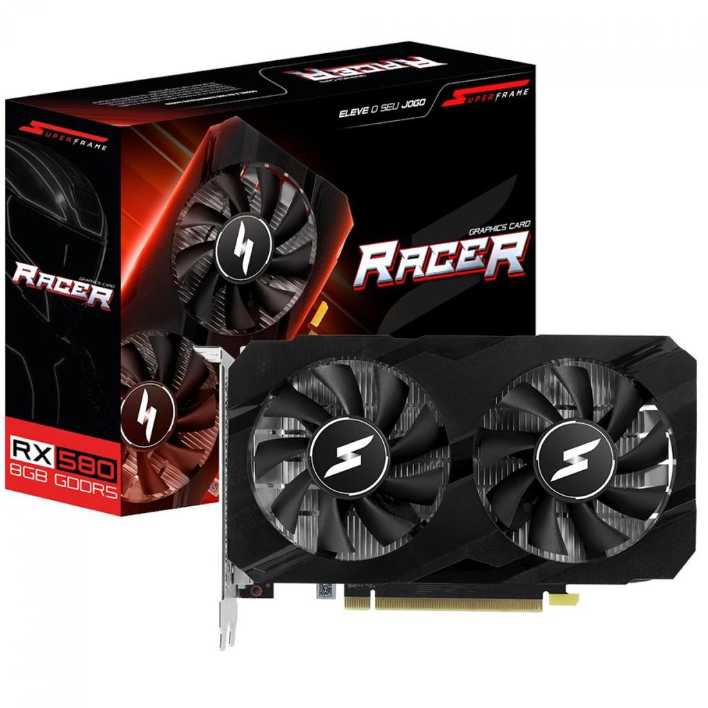 Placa de Vídeo Superframe AMD Radeon RX 580 Racer