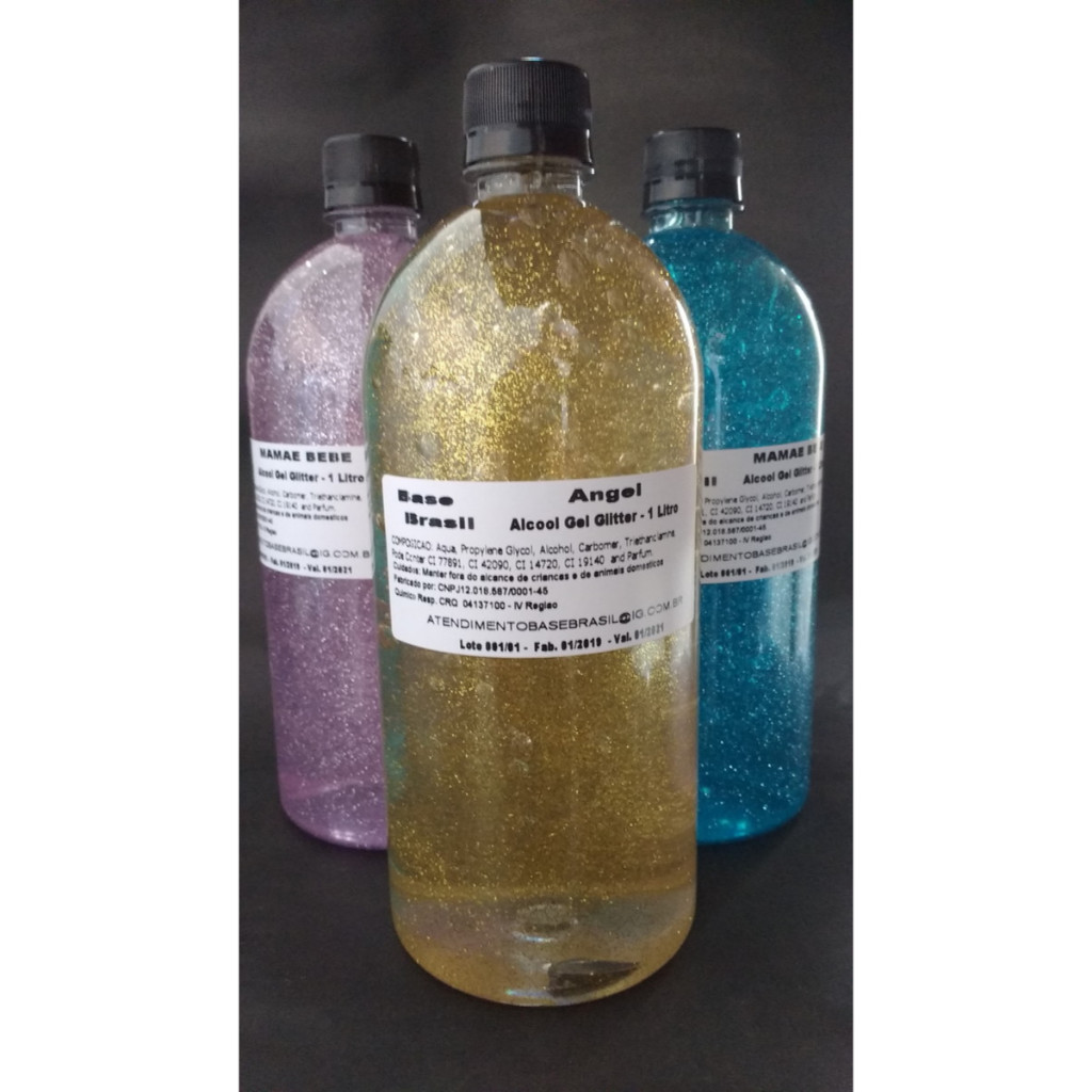 Álcool em Gel Glitter Perfumado Aymoré – 1