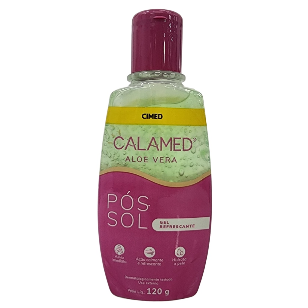 Pós Sol Gel Refrescante Aloe Vera Calamed Cimed 1