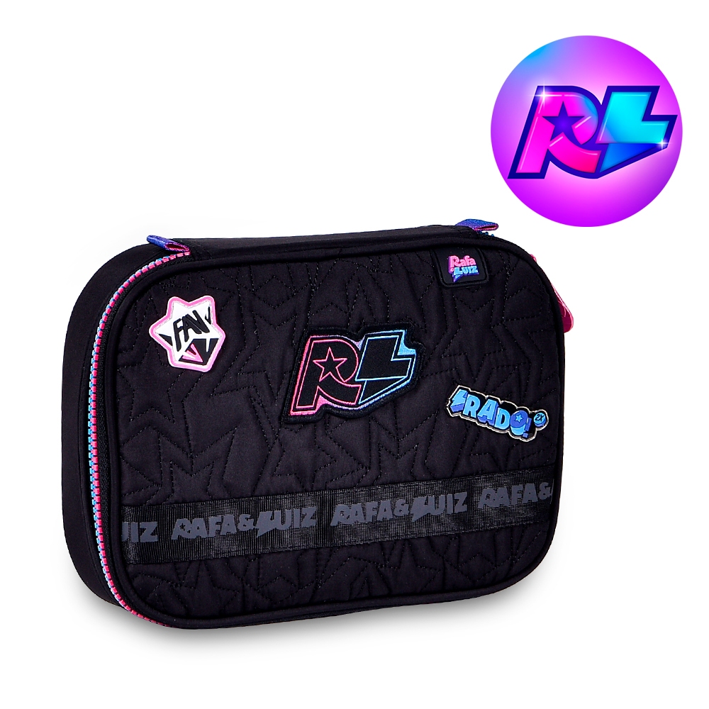 Estojo Box Rafa e Luiz Grande Universitário Escol