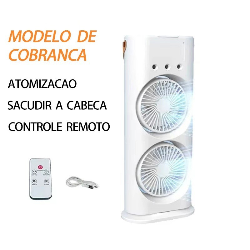 Mini Refrigerador De Ar Ventilador Umidificador Du