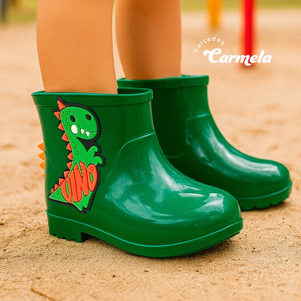 Galocha Bota Infantil Menino Menina Criança Leve 