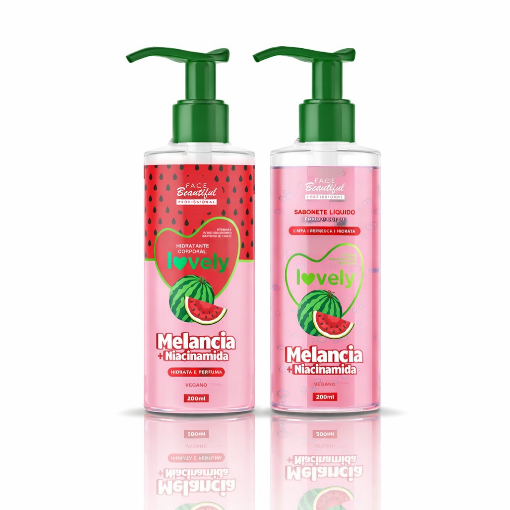 Kit Banho Perfumado Hidratante + Sabonete em Gel L