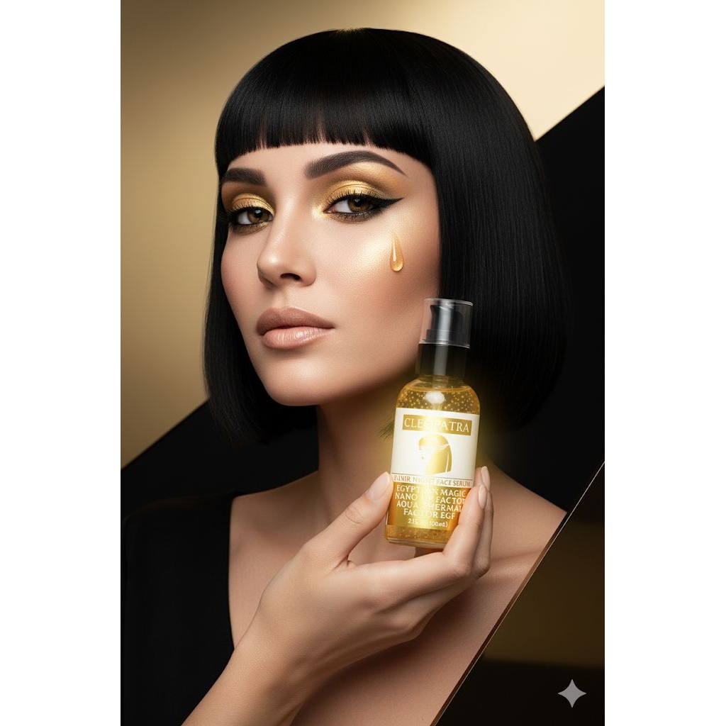 Cleopatra Elixir Night Face Serum 60ml  Hidrataç�