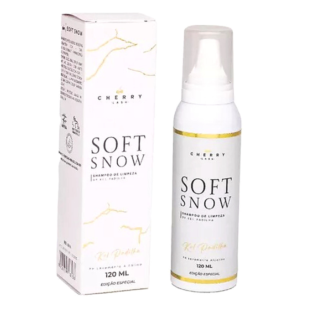 Espuma Soft Snow Mousse De Limpeza Cherry Extensã