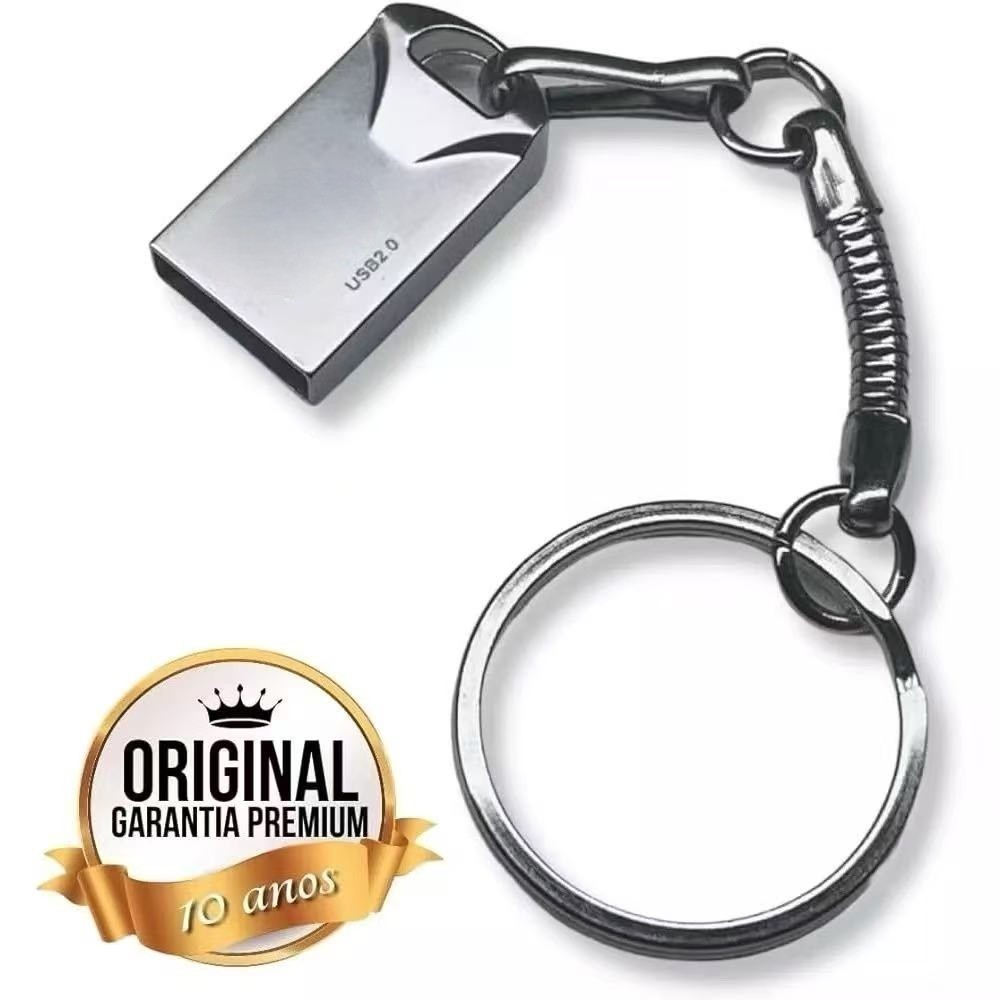 Mini Pendrive original  Chaveiro Metálico USB 2.0