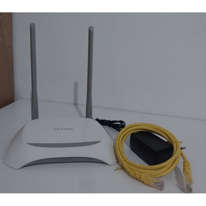 Roteador e Repetidor Tplink 840n com fonte de Ener