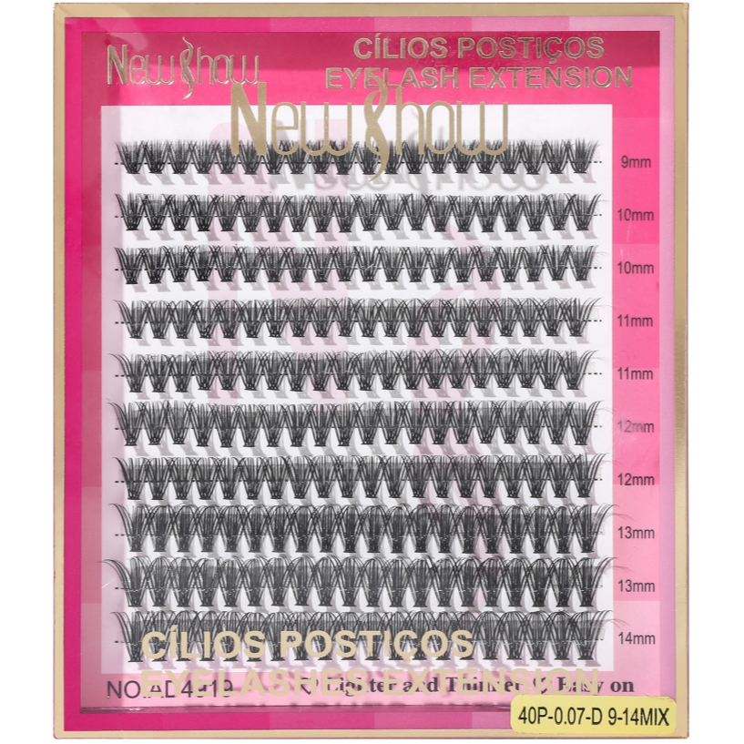 New Show Cílios extensão de Cilios Postiços -Tu