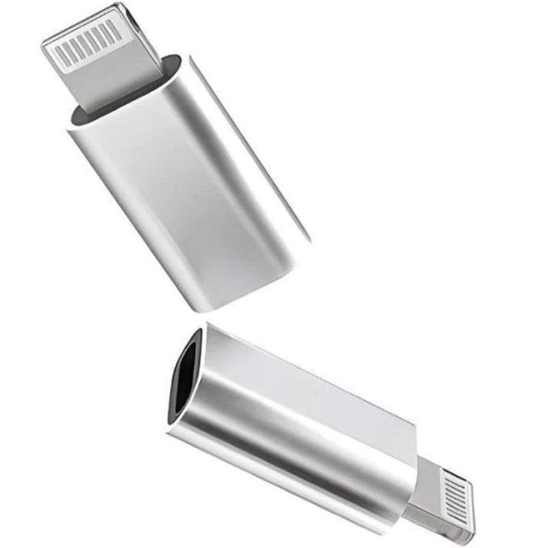 Adaptador De Celular iphone Lightning Fêmea Para 