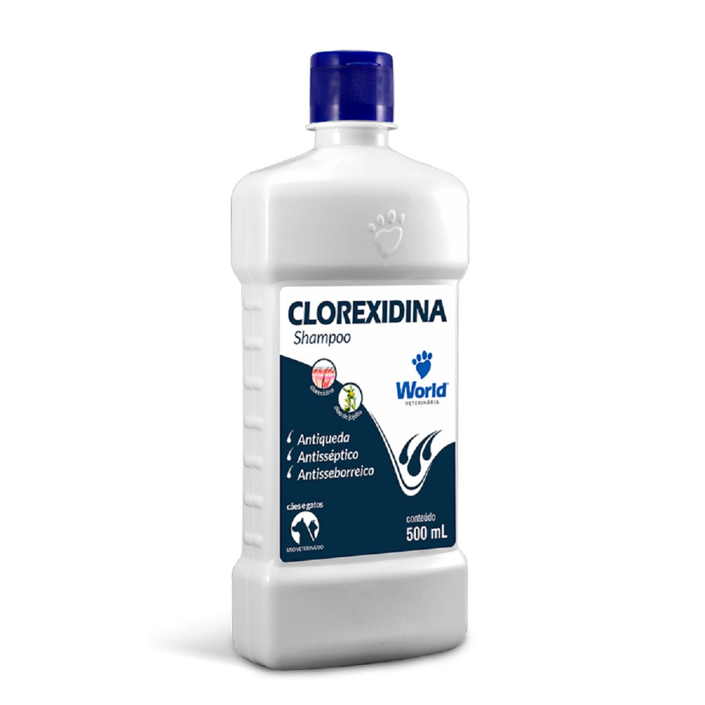 Shampoo Clorexidina Dugs Cães E Gatos 500ml