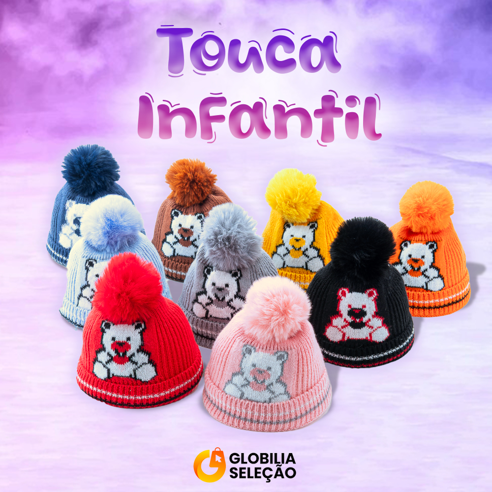 Desconto 50%Gorro Touca Infantil Criança Menino M