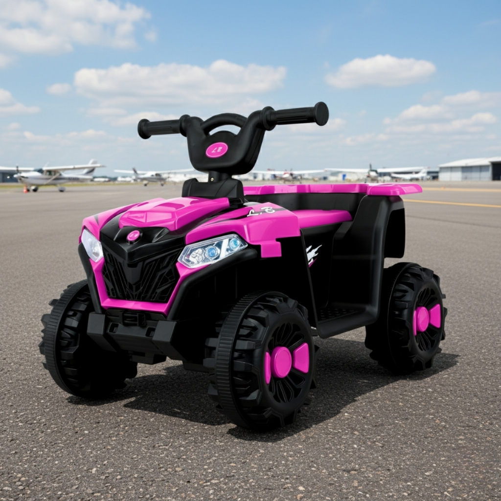 Mini Quadriciclo Elétrico Infantil Bateria 6V Luz