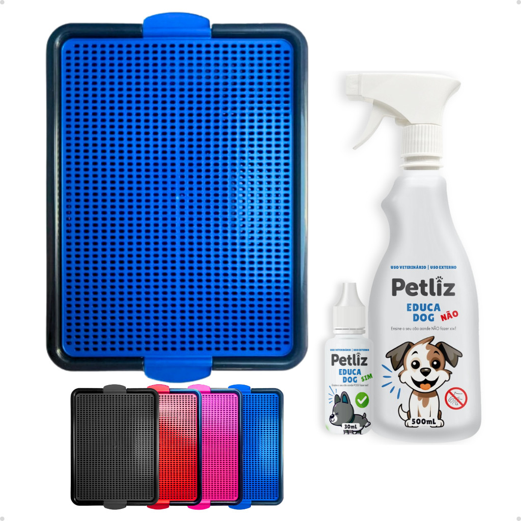 Tapete Sanitário Lavável Banheiro Cachorro + Ade