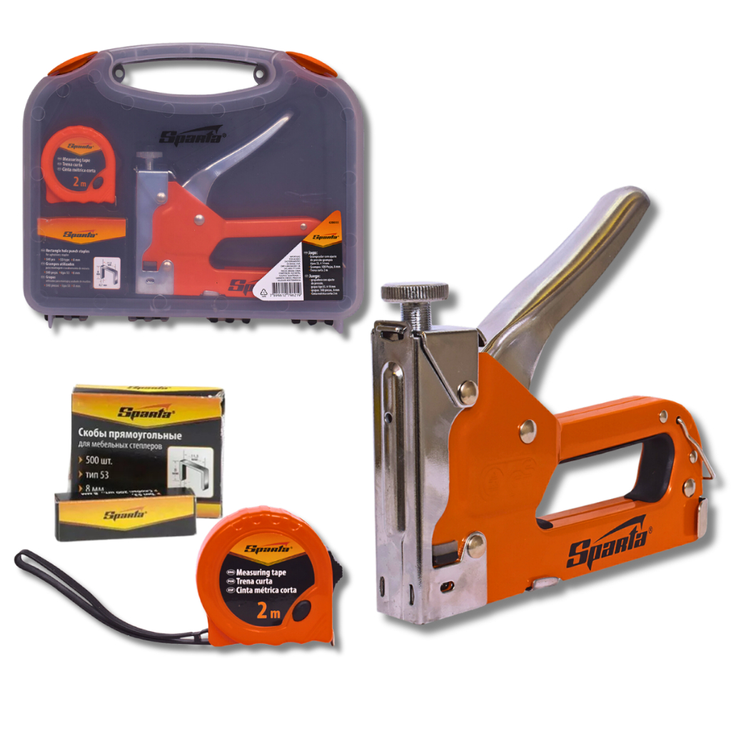 Grampeador Tapeceiro de Alta Pressão Maleta 500 G