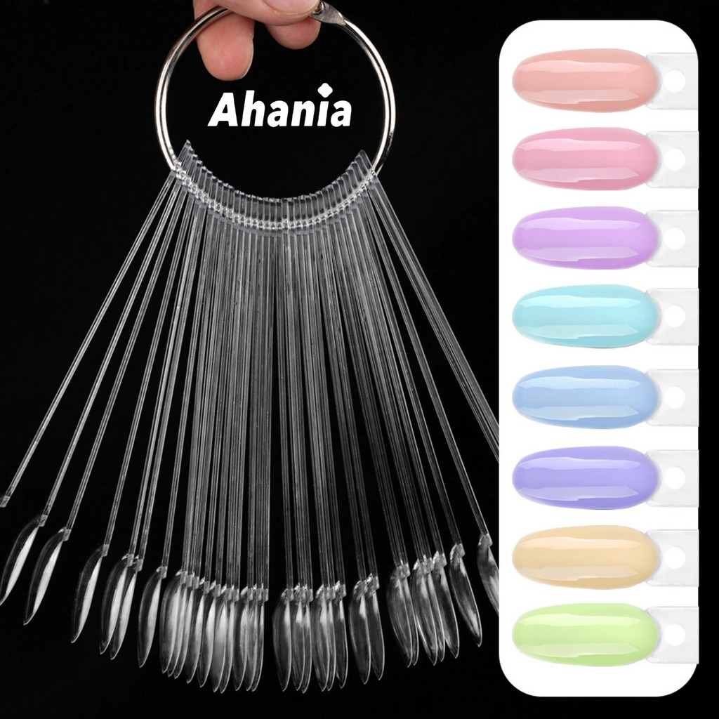 50 Pçs Mostruario De Unhas Display De Esmaltes Fo