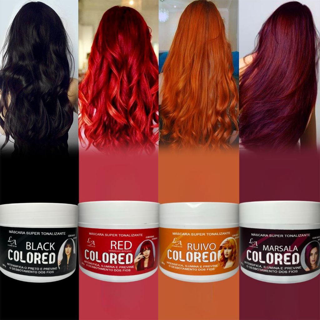 Tonalizante Tinta Efeito 100% Natural Sem Química