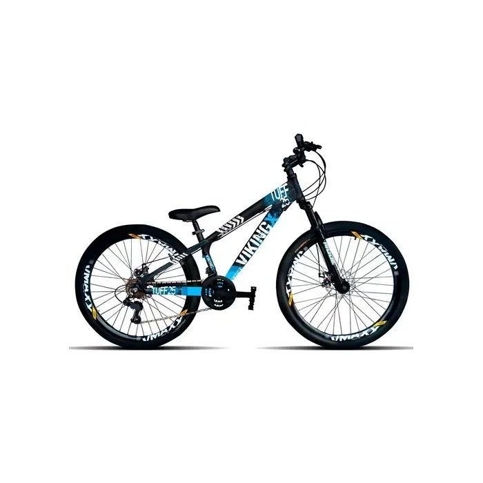 Bicicleta aro 26 Vikingx Tuff X-25 do Grau Freerid