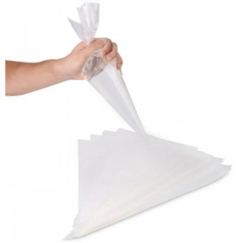 Kit 100 Sacos De Confeitar Medio Confeitaria Bolo 