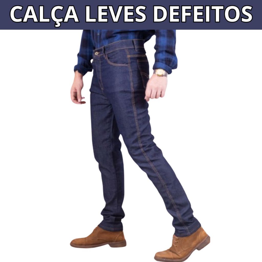 Calça Jeans Com Elastano Barata Direto da Fábric