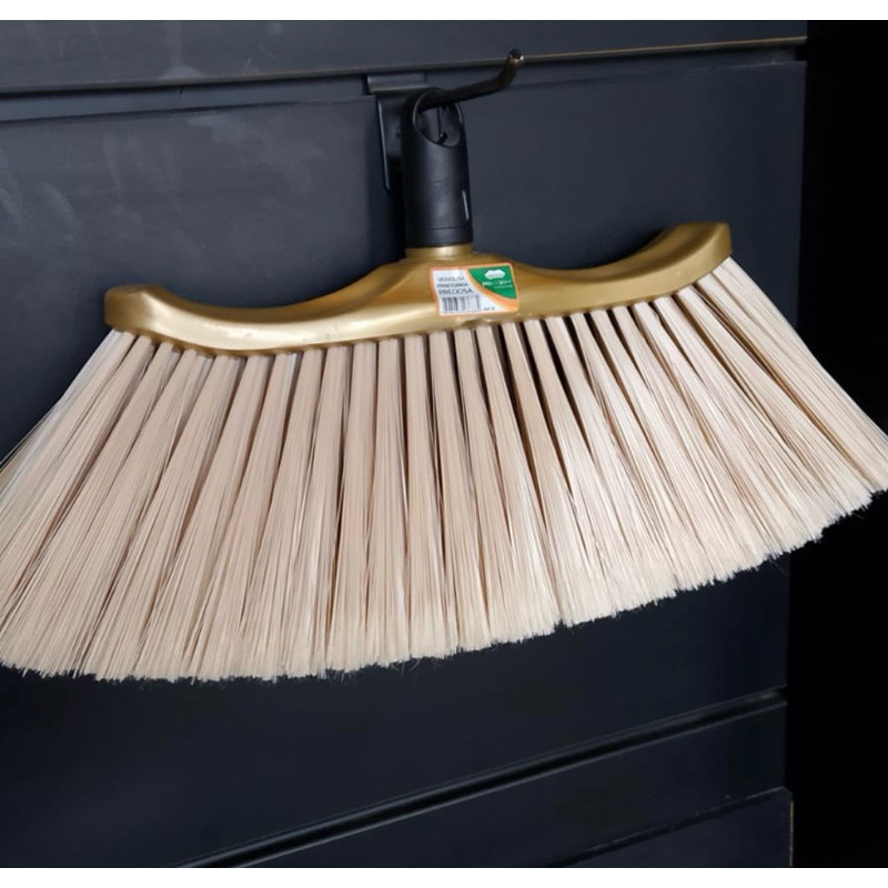 Vassoura Italiana Dourada Gold – elegância 