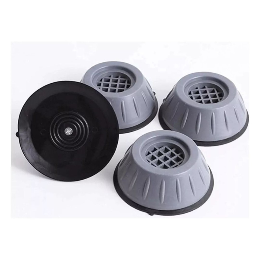 JOGO COM 4 PES ANTI-VIBRACAO PARA MAQUINA DE LAVAR