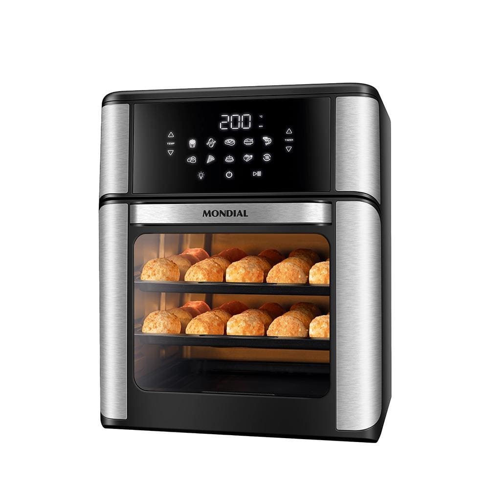 Fritadeira Elétrica Sem Óleo Air Fryer Oven 2 em