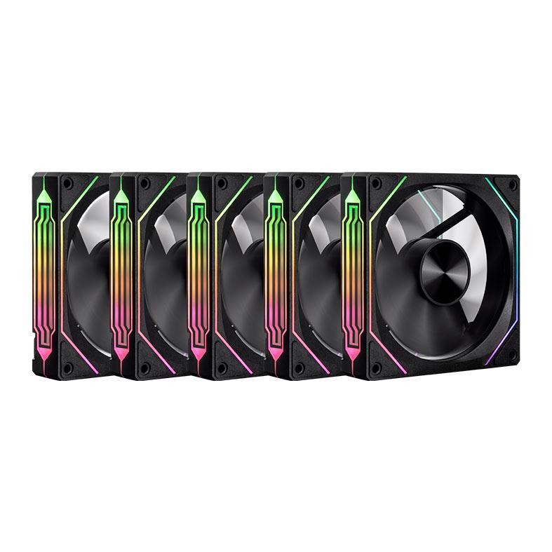 Kit Ventoinhas Pichau Ventus NX, ARGB, 5x120mm, Pr