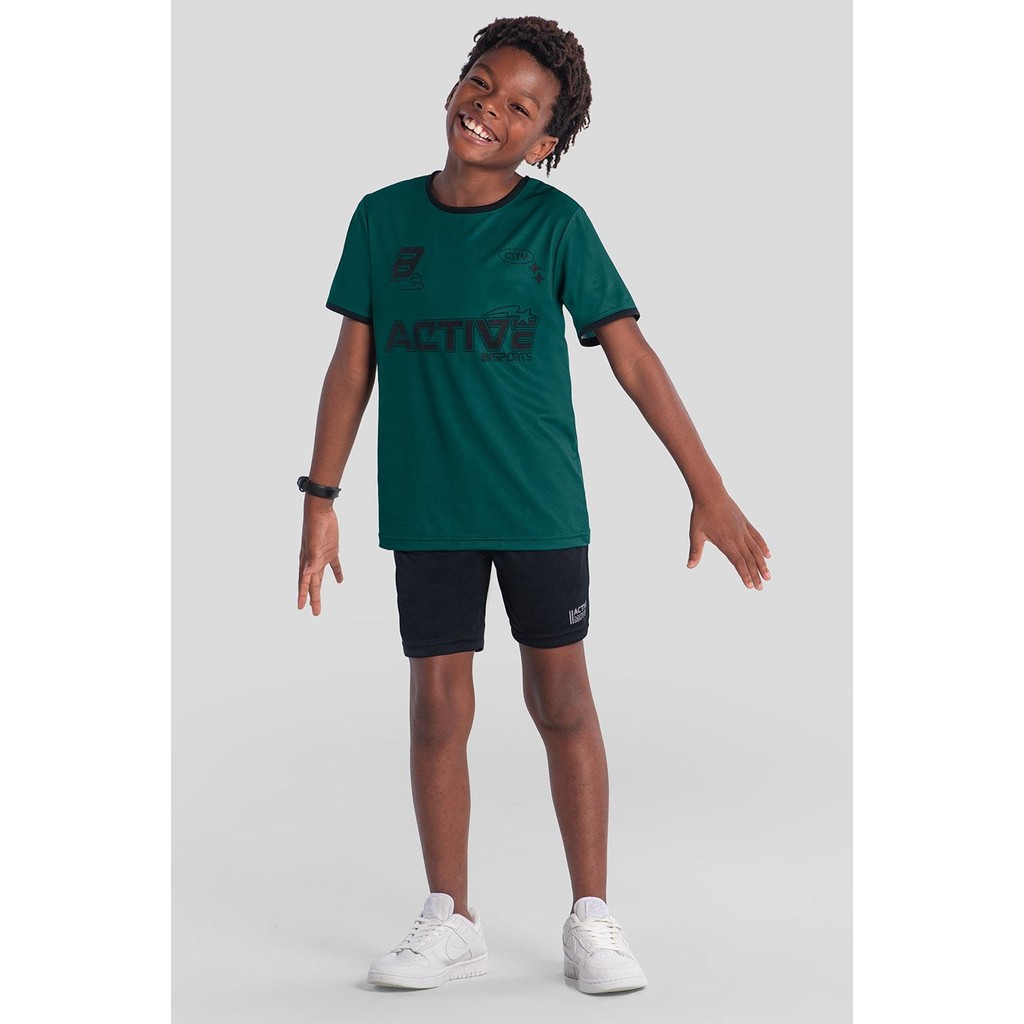 Bermuda infantil menino em dry sport Brandili Acti