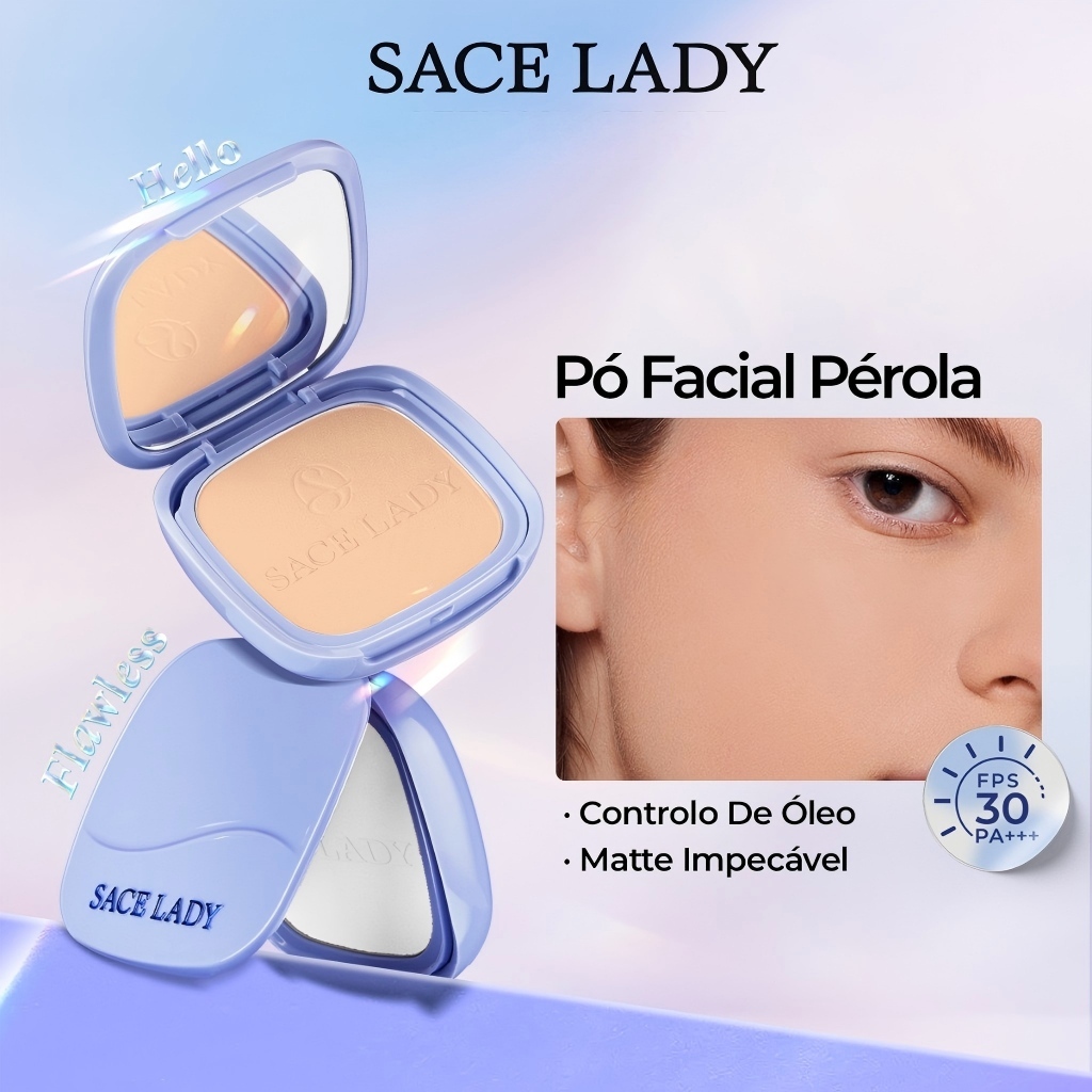 Pó Facial Pérola SACE LADY FPS 30PA+++ Controlo 