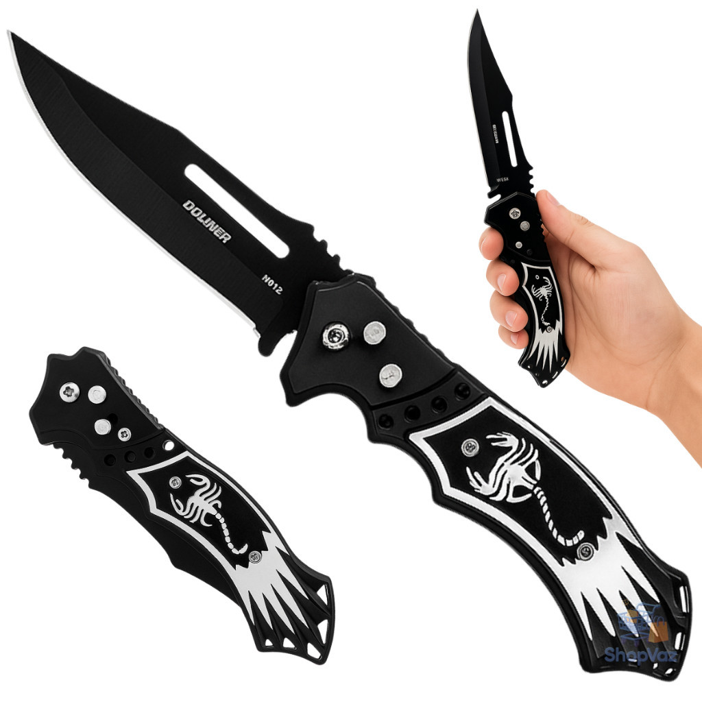 Canivete Automatico Saque Rapido Com Trava Clip de