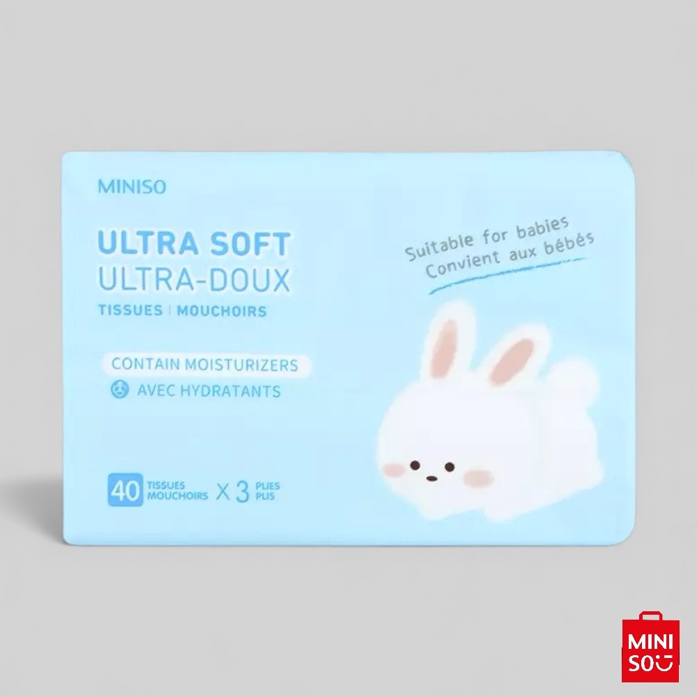 Lenços de Papel Ultra Soft para Cuidados Faciais 