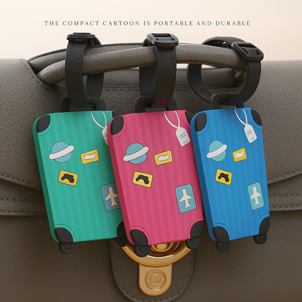 Tag de Bagagem Identificador de Mala Viagem Etique