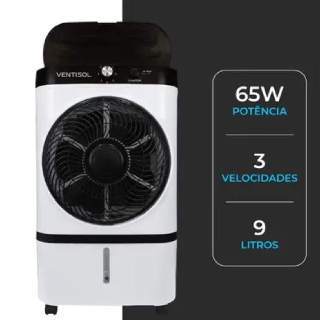 Climatizador Umidificador Portátil Ar Frio Ventis