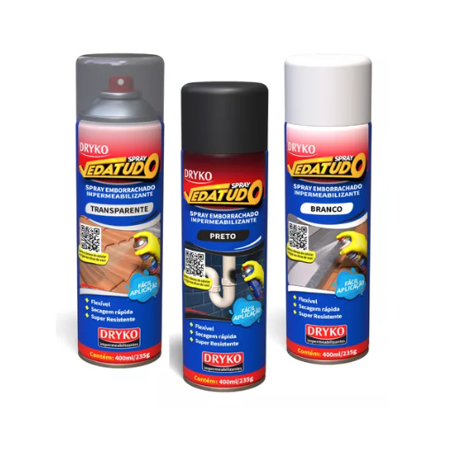 Spray Veda Tudo borracha líquida impermeabilizant