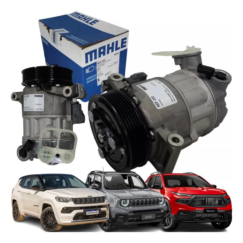 Compressor Do Ar Condicionado Compass Fiat Toro 1.